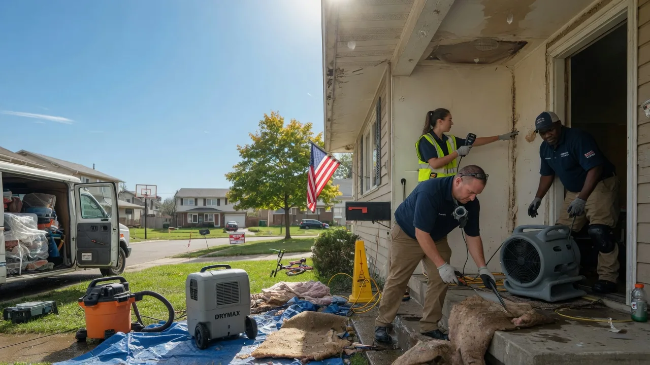 Water Damage Restoration in New London, OH near me